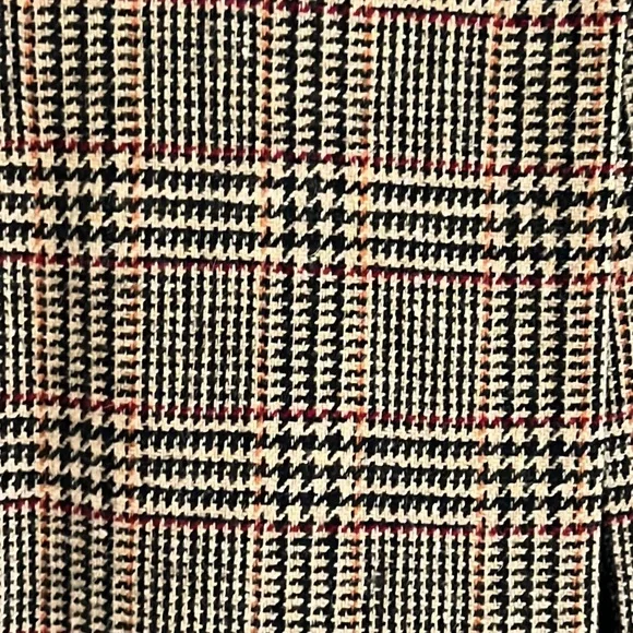 Vintage HARVE BERNARD Wool Plaid Blazer size 6 - Picture 5 of 14